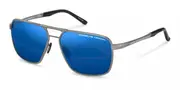 Porsche Design P8966 C775 Men's Sunglasses Grey Size 61
