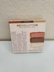 Revolution Contour Powder Compact Palette Medium Deep Highlight Shade Contour NB