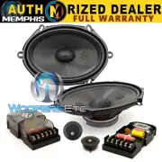MEMPHIS PRX57C 5"x7" 6"x8" COMPONENT SPEAKERS TWEETERS CROSSOVERS CAR AUDIO NEW