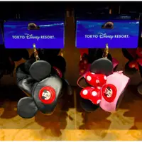 在飛比找蝦皮購物優惠-東京迪士尼樂園 米奇 米妮 耳朵造型帽 皮革 鑰匙圈 小零錢