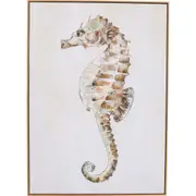 LVD Framed Canvas Home/Room/Lounge Wall Hanging Art Decor 50x70cm Seahorse