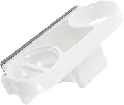 Generic Blow Hair Dryer Rack Unit Plastic White Hair Dryer Holder