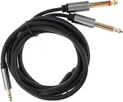 KOMBIUDA Audio Cable Splitter with Connectors Dual for Computer and Home Audio Systems Stereo Sound Versatile Use
