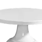 JY (Small White)Metal Cake Stand European Style Anti Slip Round Cake Stand For