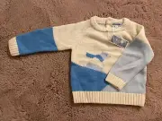 Jacadi Polar Bear Sweater - Size 18 Months
