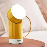 Lexon Orbe Portable Led Lamp With Moving Head PANTONE - Yellow