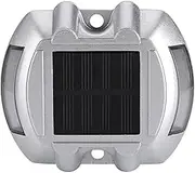 Joyzan Solar Deck Lights, Solar Garden Lights 6 LED Light Outdoor Waterproof Road Marker Wireless Dock Safety Lamp Bright Landscape On Ground for Driveway Pathway Patio Lawn Yard Walkway Sidewalk Step