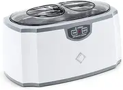 [Life Basis] LifeBasis Ultrasonic Cleaner - Ultrasonic Cleaning Device Digital Ultrasonic Cleaner Ultrasonic Device Ultrasonic Device for Cleaning Glasses Jewellery Watches Brush