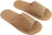 [thuizen] Men's Tatami Straw Rattan Bamboo Sandal