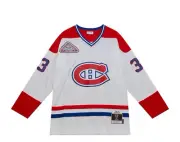 Mitchell & Ness Blue Line Patrick Roy Montreal Canadiens 1992 Jersey White
