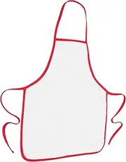 [ANDRESLAD] Chef's Apron Parent- Easter Bunny Figurines Parent- Apron Pearlescent Positioning Boys Apron Appliance Decor White Polyester