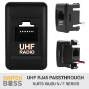 UHF RJ45 Pass through suit ISUZU TRUCK N Series F Series 24v NPR NPS AMBER LED