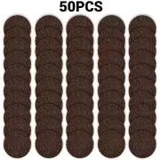 50x 2Inch Roll Lock Disc Sanding Disc Coarse Surface Prep Grinder Polishing Pads