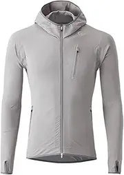 [Goldwin] C3fit 3F36105 Men's Training Sharp Tech Hooded Jacket, middle grey, M