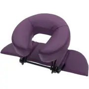 Massage Table Headrest Face Cradle Cushion with Pad, Adjustable Standard Univ...