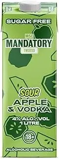 Mandatory Spirit Co Sour Apple Twisted Vodka 1 Liter