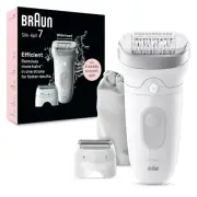 Braun Epilator Silk-Épil 7, Hair Removal Device, Women Shaver & Trimmer, Wet and