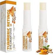 Lumibalm Stick for Under Eye Bags, Eye Serum, Eye Brightener Balm, Eye Cream With Retinol, Hydrating Eye Stick, Repair Cream, Urmeric Eye Cream Stick Anti Aging for Puffiness and Bags (2pcs)