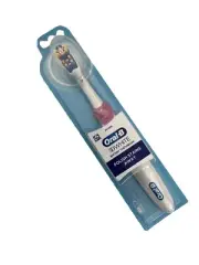 New Oral-B 3D White Battery Power Electric Toothbrush - Pink