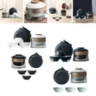 Travel Tea Set Chinese Tea Set Compact Teapot and Cup Set