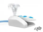 AFP Step & Spray Dog Cat Paw Water Feeder Drinking Fountain Dish Spring Pedal