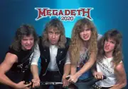2025 Wall Calendar (12pg) MEGADETH Vintage Music Photo Posters 3254