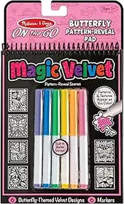 Melissa & Doug - On The Go - Magic Velvet - Butterfly