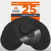 Freestyle Adhesive Patches 25 PCS – Good Only for Libre 3 & Plus – NO Glue