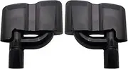Compatible For benz modified exhaust Tip W211 is 2008-2013 Compatible For Benz S-Class stainless steel four-outlet tail throat(Black)