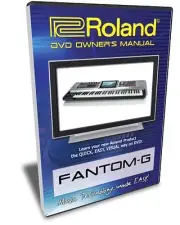 Roland Fantom-G DVD Video Training Tutorial G6 G7 G8