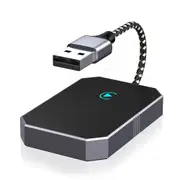 Wireless CarPlay Adapter, Convert OEM Wired to Wireless Car Play Dongle Fit for Cars 2015 Plug for Apple iPhone iOS 10 Plug, Plug and Play