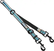 Kurgo Double Dog Leash | Two Dog Lead | Dual Leashes for Dogs | Leash Coupler | Adjustable | Reflective | Tangle-Free | Double Dog Leash Extender