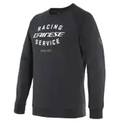 Sweatshirt DAINESE PADDOCK SWEATSHIRT BLACK/WHITE XL