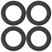 4" Inch Speaker Foam Edge Folding Ring Speaker Parts Black 4 Pcs