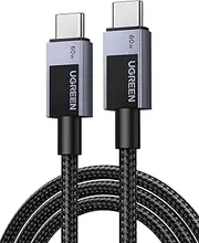UGREEN 60W USB C to USB C Cable 1M PD Fast Charging USB C Charger Cable Type C Cord for iPhone 16 Pro Max/15, MacBook Pro, iPad Pro, Pixel 9/8 Pro, Galaxy S25 S24 S23, Dell XPS, Switch, Steam Deck
