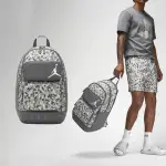 【NIKE 耐吉】後背包 JORDAN ESSENTIALS BACKPACK 灰黑 迷彩 15吋 筆電包 運動包(JD2433005AD-001)