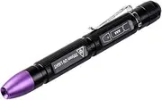 Weltool M6-UV Penlight Black Light 395nm UV LED Blacklight Ultraviolet Pen Lights for DIY Nail Art, Hotel Inspection,Fraudulent Documents and Banknotes, Pet Urine and Skin Conditions,Dye Detector