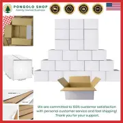 Compact 6x4x4 Corrugated Mailer Boxes – 25 Recyclable Shipping Containers