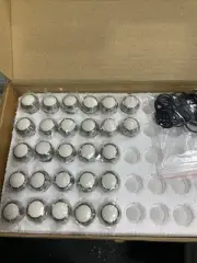 New Box OF 27 LANGIR ELECTRIC CO LS16 ANTI VANDAL SWITCHES V12-B-1-S-W
