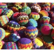 New Hacky Sacks Magic Fun Juggling Balls Footbag Stress Balls Handmade Ethical