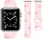[Vozehui] Strap Compatible with Apple Watch Strap 40 mm 41 mm 38 mm for Men and Women Replacement Sports Strap Made of Soft Silicone with iWatch SE Series 10 9 8 7 6 5 4 3 2 1
