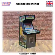 Arcade Machine TMNT 1:32 Track Side Scenery Pub Bar Game Retro WASP