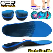 High Arch Support Pad Orthotic Insoles Shoe Inserts Flat Feet Plantar Fasciitis