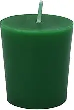 Zest Candle CVZ-012 12-Piece Votive Candles, Hunter Green
