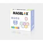 澳洲MAGBLOX 磁力片  粉彩六角形組(6PCS)