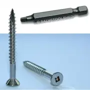 Deck Screws 304 Stainless Timber Wood Decking plus Square Screwdriver Bit Screw