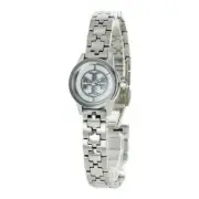 New Tory Burch Reva Women's Slim Stainless Steel Watch TBW4044 - Silver Tone