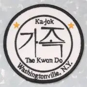 Ka-jok Tae Kwon Do Patch - Washingtonville, N.Y. - 3 1/2" x 3 1/2"