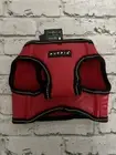 Puppia Luxury Collection Red Harness W Smart Tag Size Medium NWT