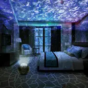 Galaxy Star LED Night Lamp Star Projector Night Light Ocean Wave Projector